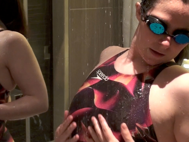 ****ed in new Fastskin XT swimsuit
