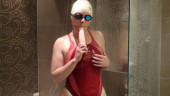 Vib ****ed the new red swimsuit