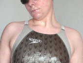 Blow and **** the fastskin swimsuit bitch