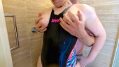 Japanese swimsuit gets wet and used